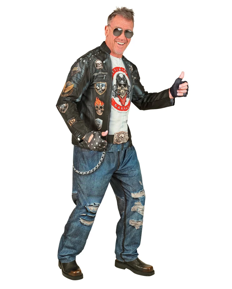 Biker Speed Demon Schnellkostüm