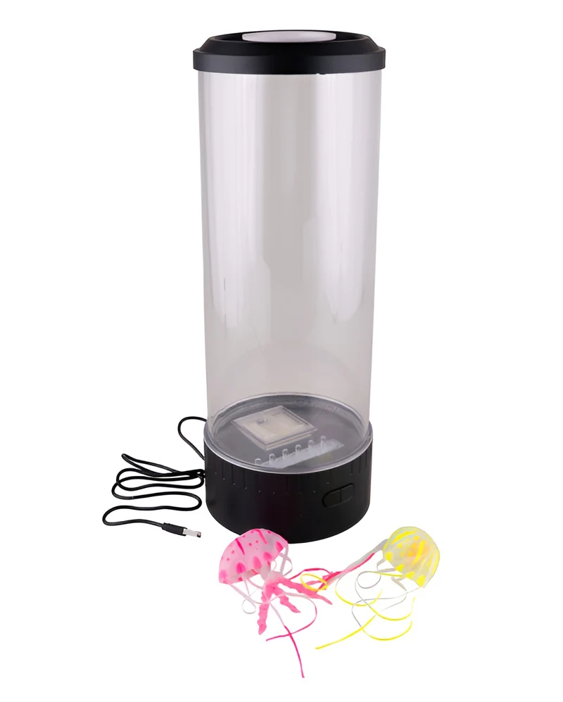 Fluoreszierende LED-Lampe mit Quallen