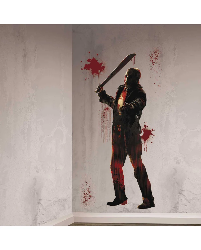 Jason Voorhees Wandfolie 165cm