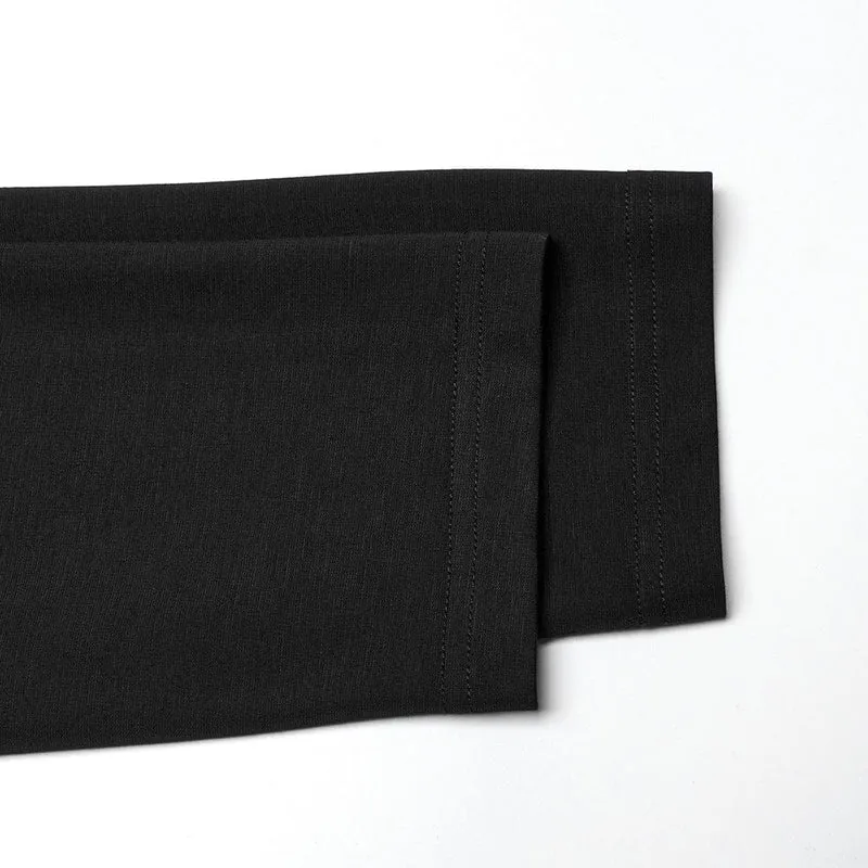 Punk Plissee-Loop-Shirt für Herren
