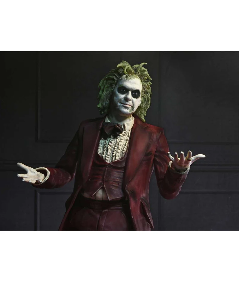 Beetlejuice Ultimate Beetlejuice Red Tuxedo Figur 18cm