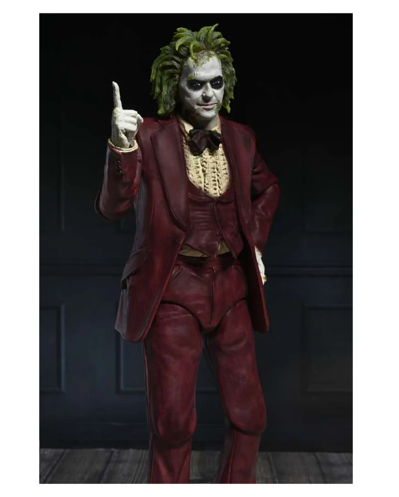 Beetlejuice Ultimate Beetlejuice Red Tuxedo Figur 18cm