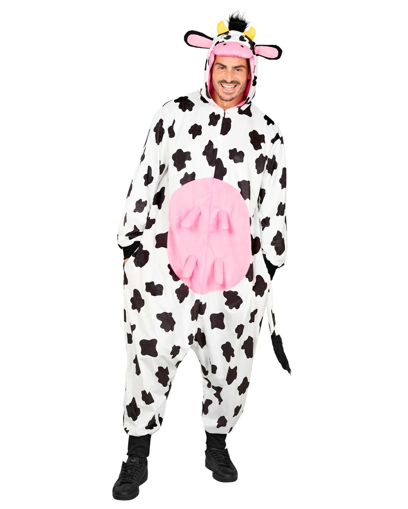 Kuh Plüschkostüm Onesie