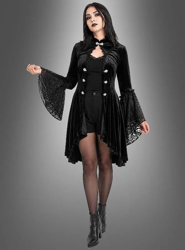 Gothic Kleid Lucy mit Spitze