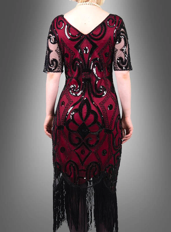 Halbarm 20er Jahre Retro Kleid Francis