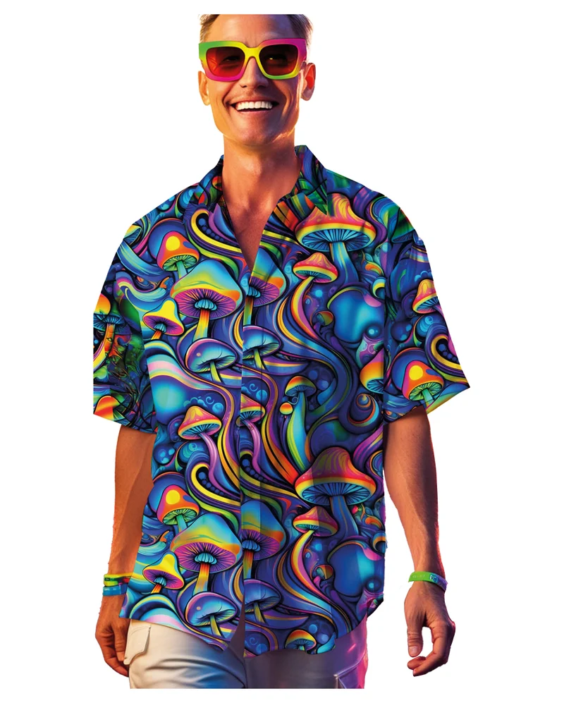 Magic Mushroom Psychedelic Hemd