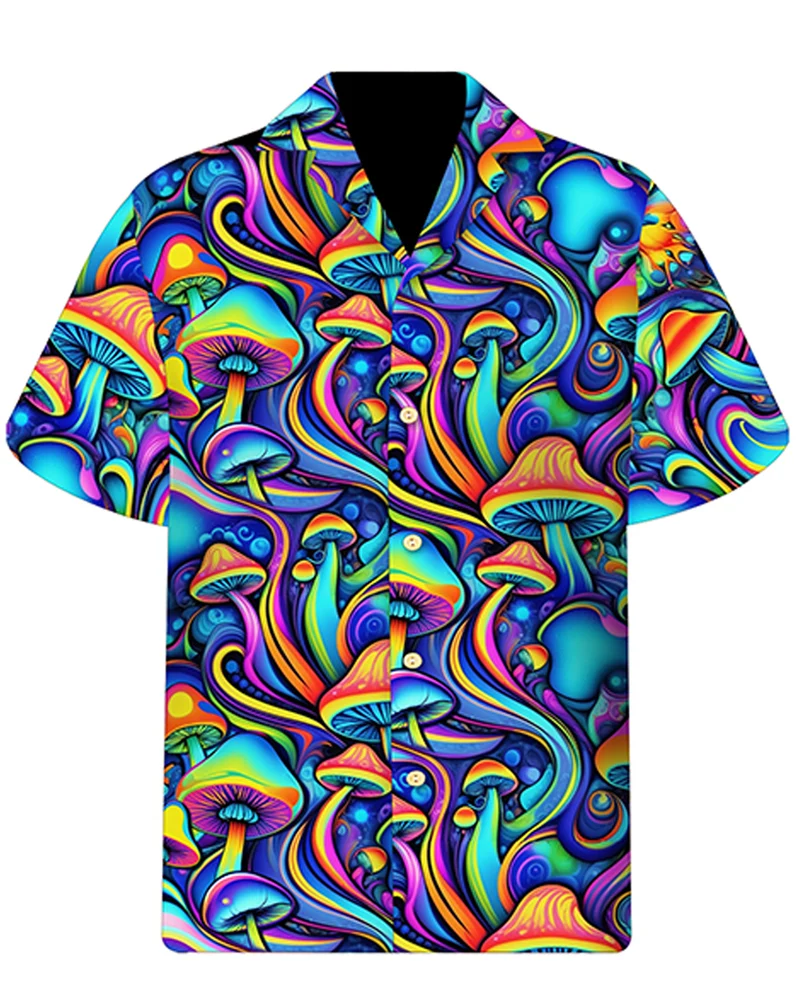 Magic Mushroom Psychedelic Hemd