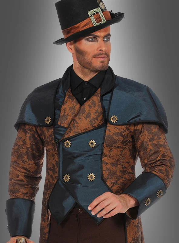 Steampunk Anzug Sir Philbert Blue