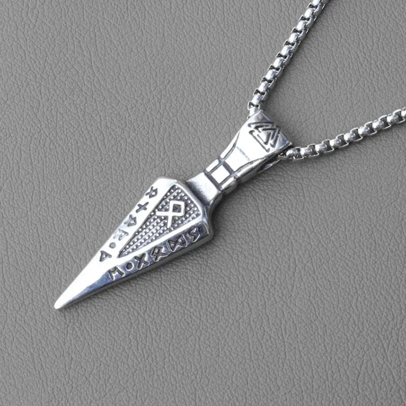 Halskette mit Punk-Kreuz-Anhänger für Herren