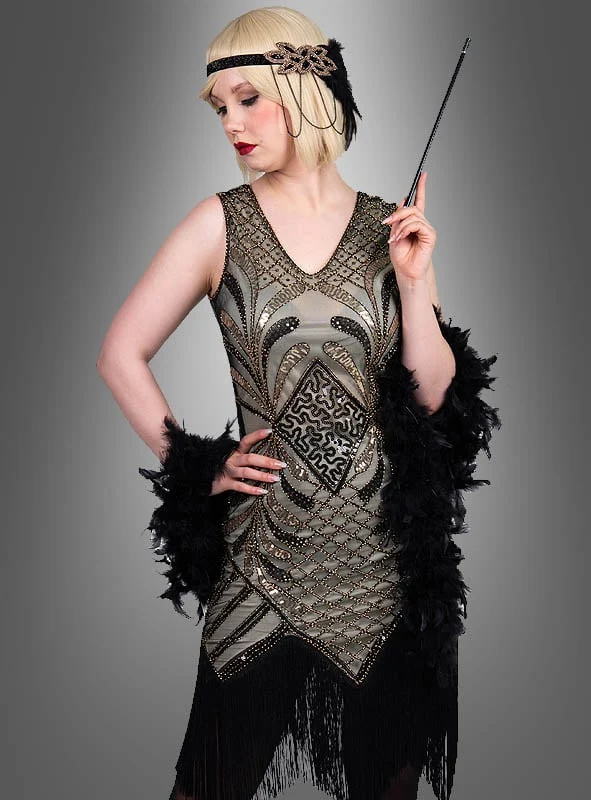 Glamouröses Flapper Kleid Vivian