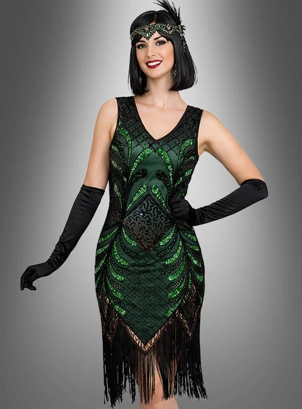 Glamouröses Flapper Kleid Vivian