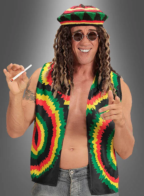 Reggae Karibik Weste Batik