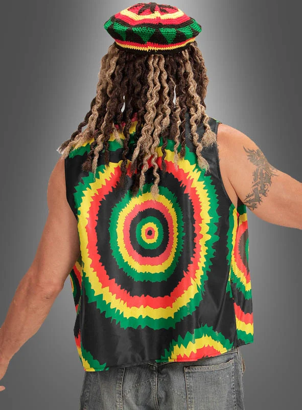 Reggae Karibik Weste Batik
