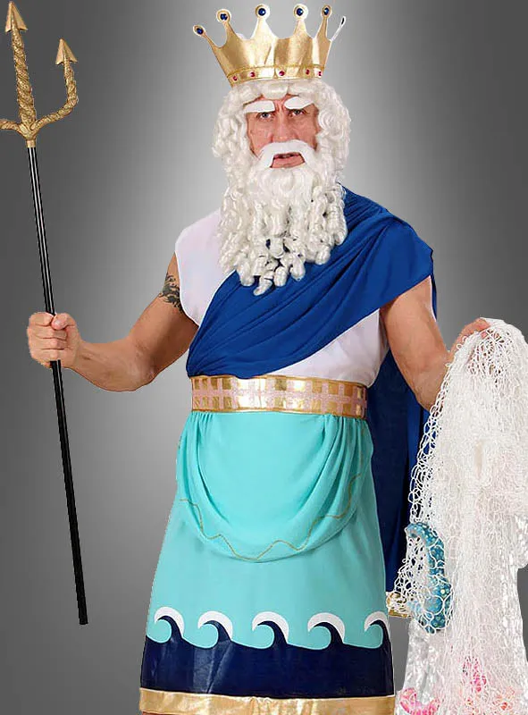 Poseidon Kostüm für Herren