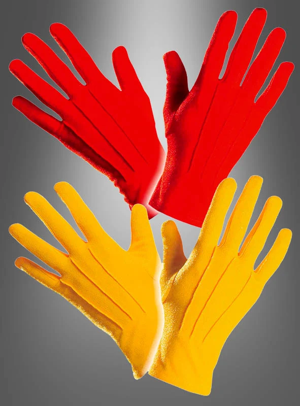 Kurze Handschuhe verschiedene Farben