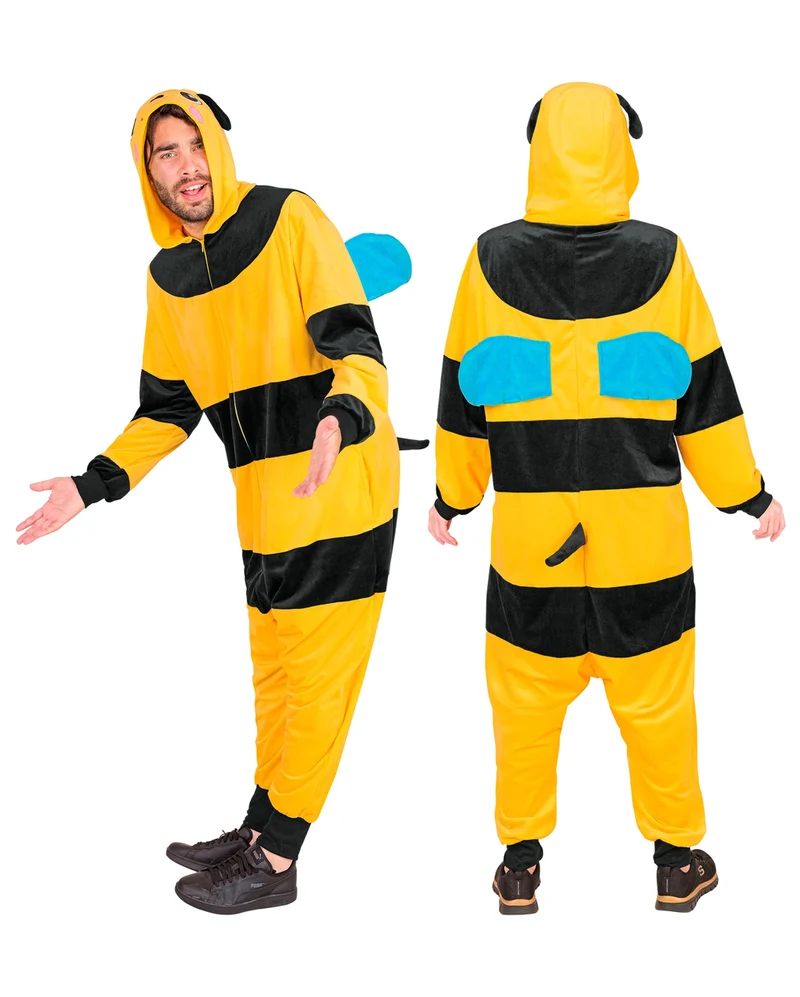 Biene Plüschkostüm Onesie