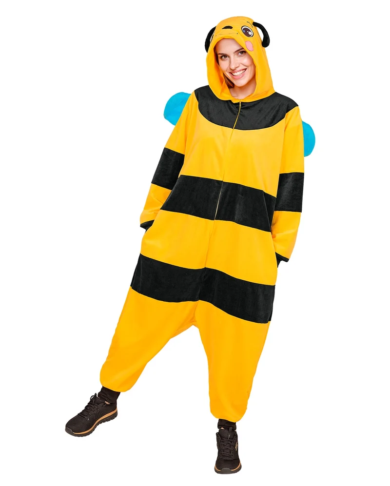Biene Plüschkostüm Onesie