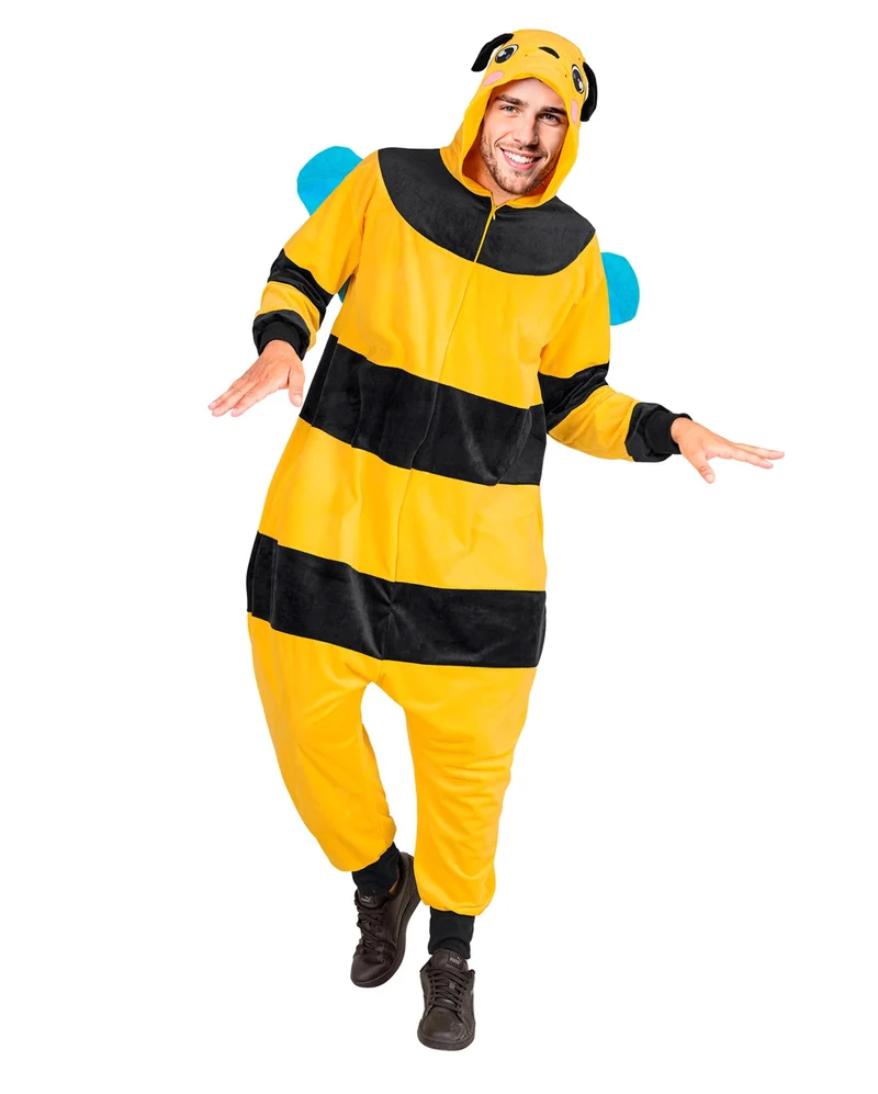 Biene Plüschkostüm Onesie