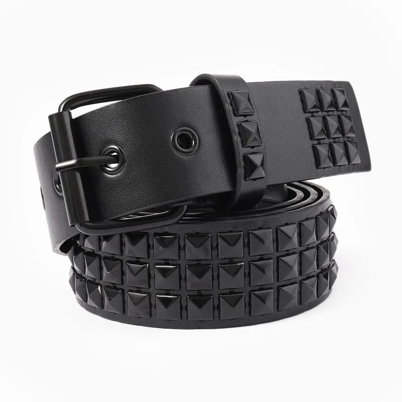Unisex Punk Rock Metall Nietengürtel