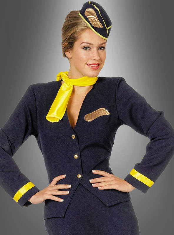 Flugbegleiterin Kostüm