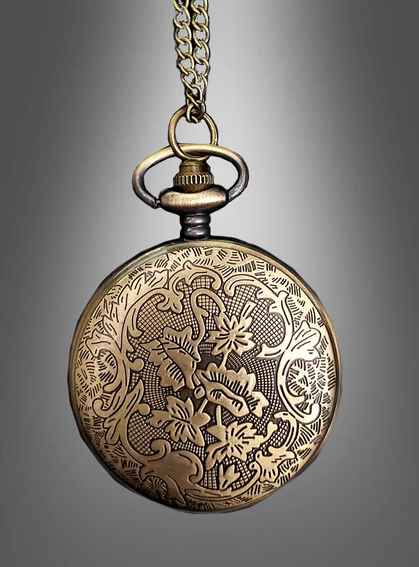 Vintage Taschenuhr antik gold mit Funktion