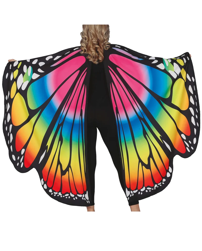 Riesengroße Bunte Schmetterlingsflügel 160x130cm