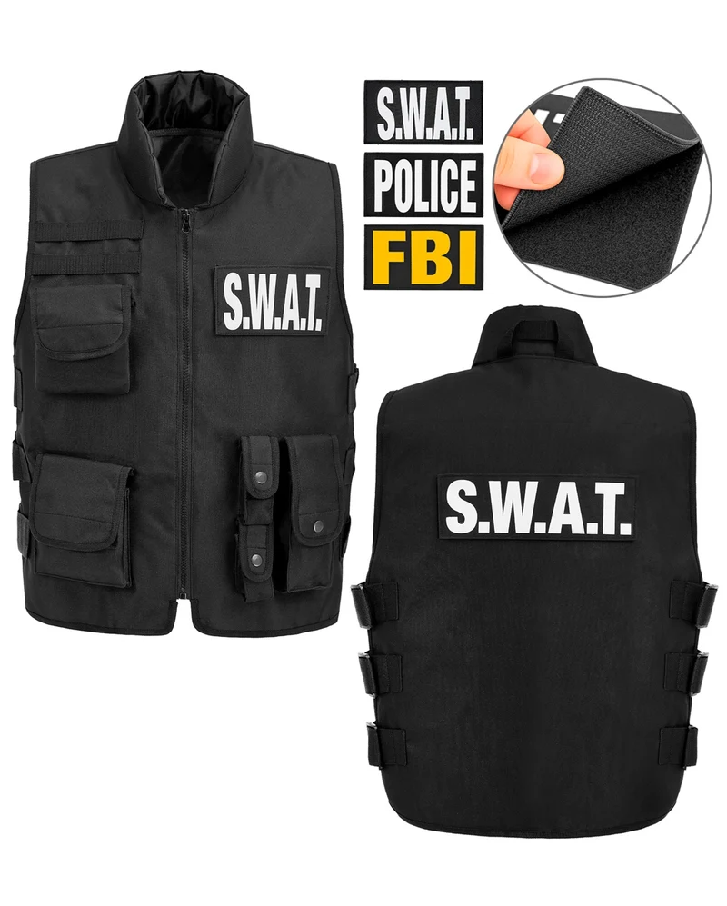 Realistische SWAT Weste Deluxe
