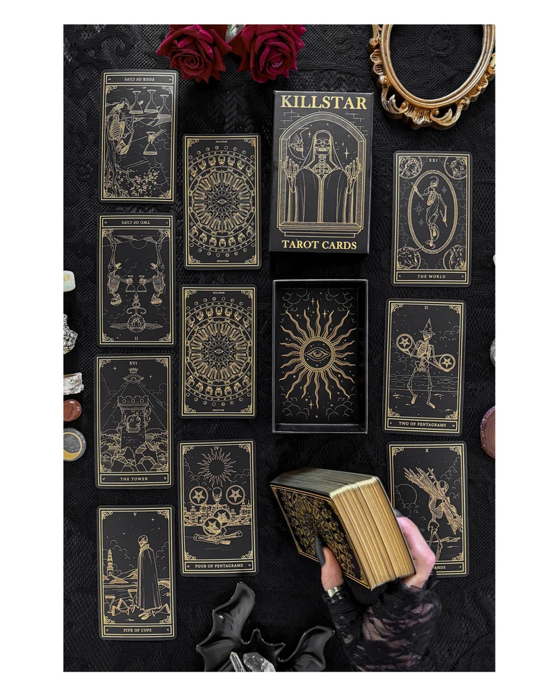 KILLSTAR Tarot Cards Black-Gold