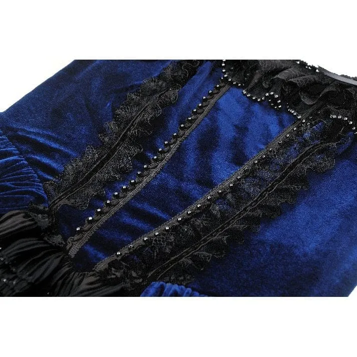 Gothic Lolita Rüschen-Spitzenkleid für Damen, Brautkleid