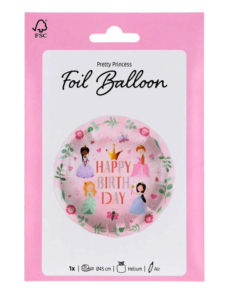 Pretty Princess - Folienballon 45cm