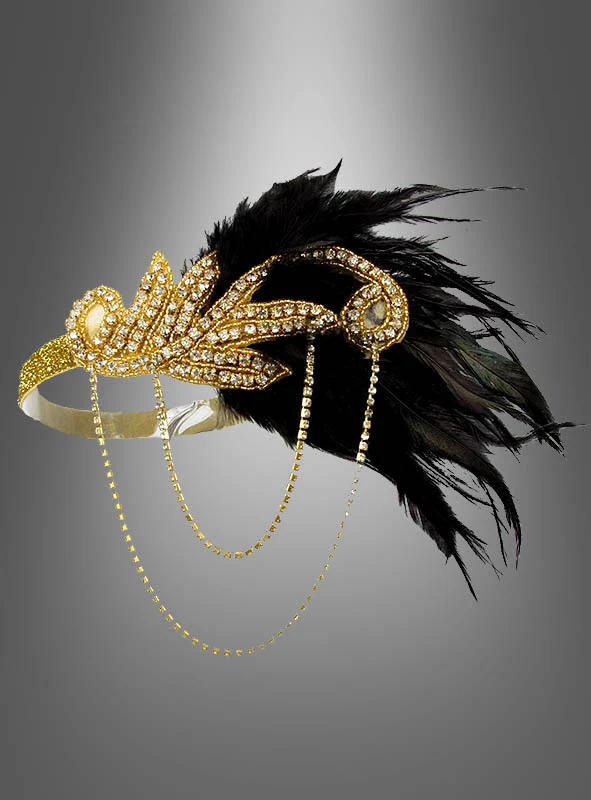 20er Jahre Kopfschmuck mit Strass Alice