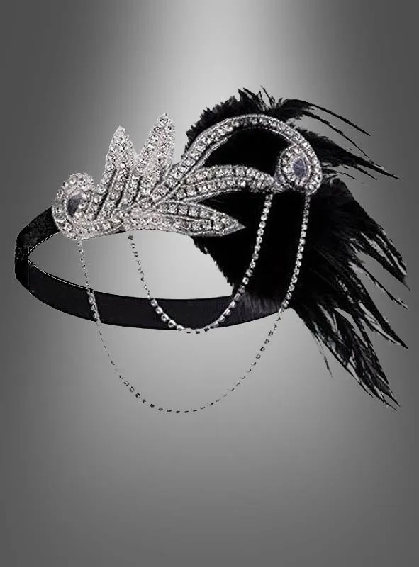 20er Jahre Kopfschmuck mit Strass Alice