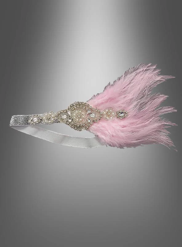 20er Jahre Haarband mit Strass und Perlen Lilli