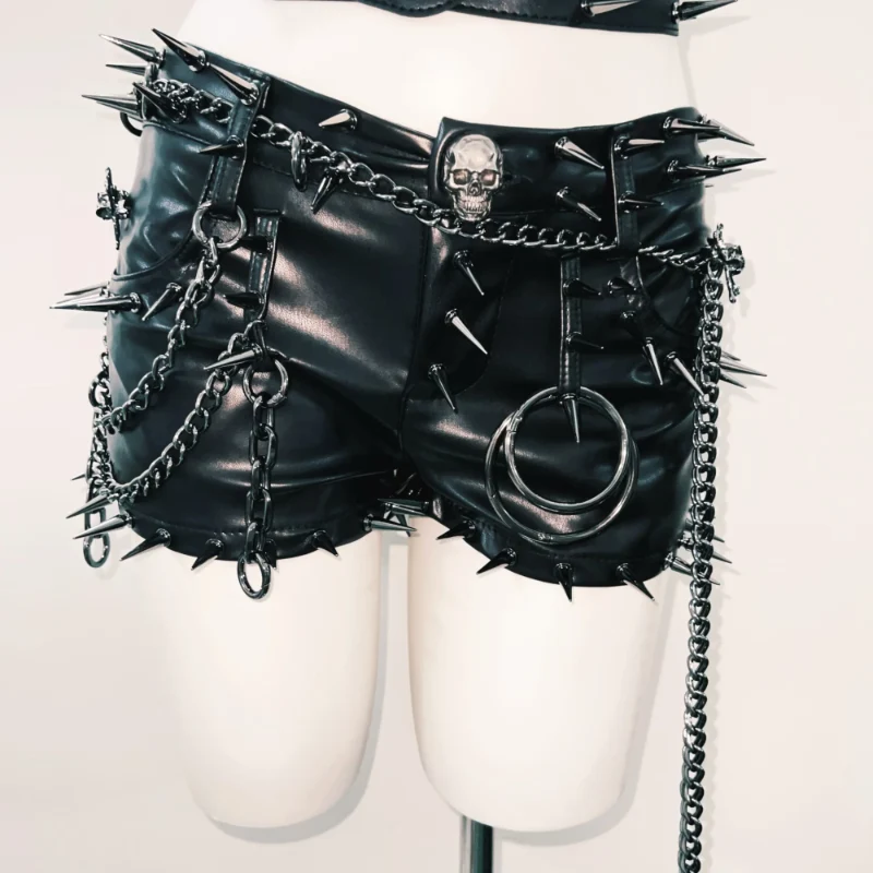 Rhinestone skull applique tube top