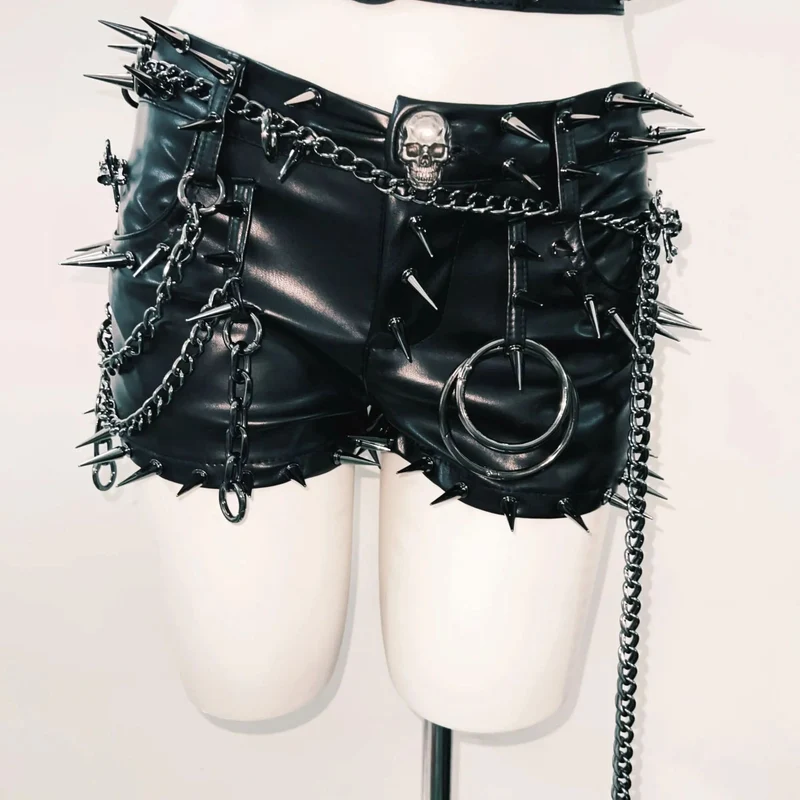 Rhinestone skull applique tube top