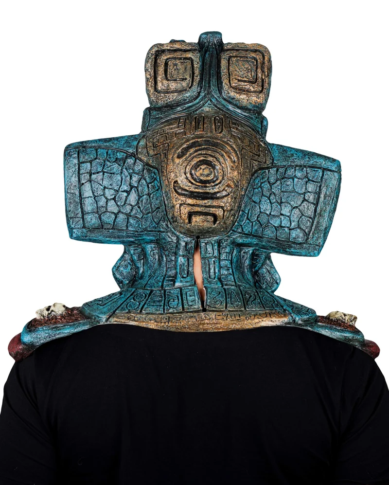 Mictlantecuchtli Maske mit Brustteil