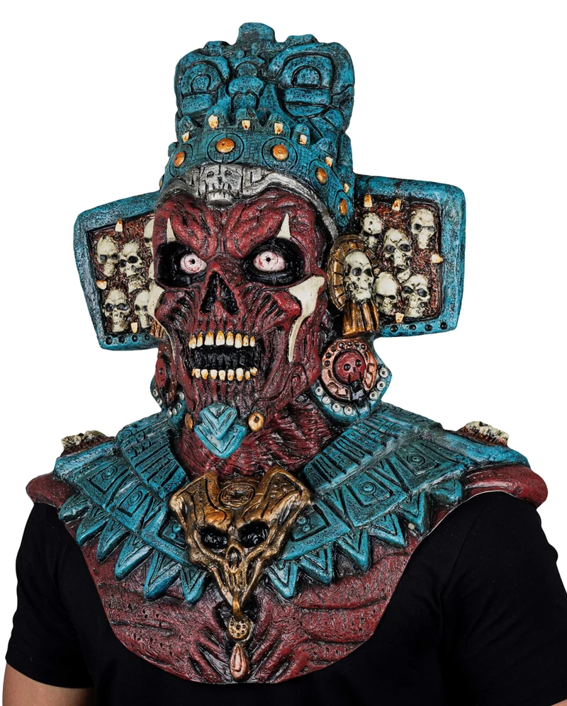 Mictlantecuchtli Maske mit Brustteil
