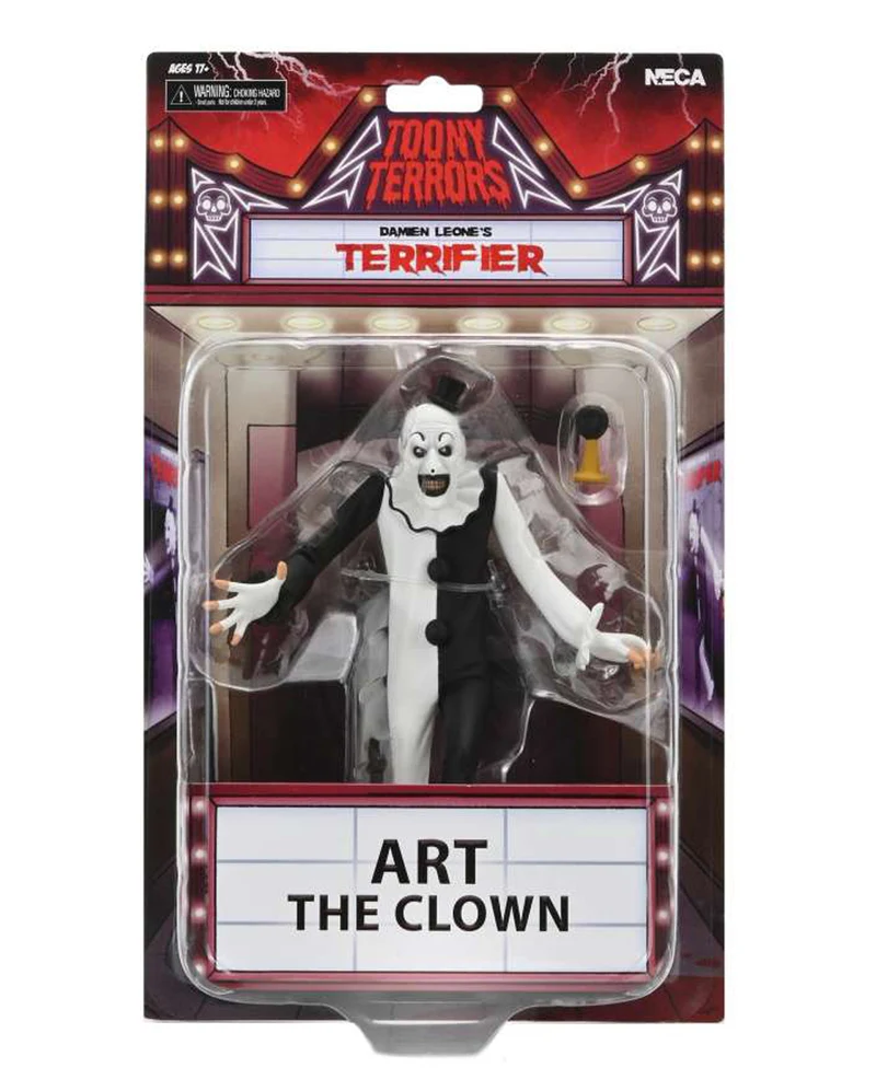 Terrifier Toony Terrors Art the Clown 15cm