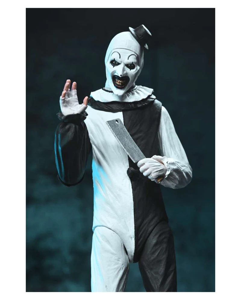 Terrifier Art The Clown NECA Ultimate Actionfigur 18cm
