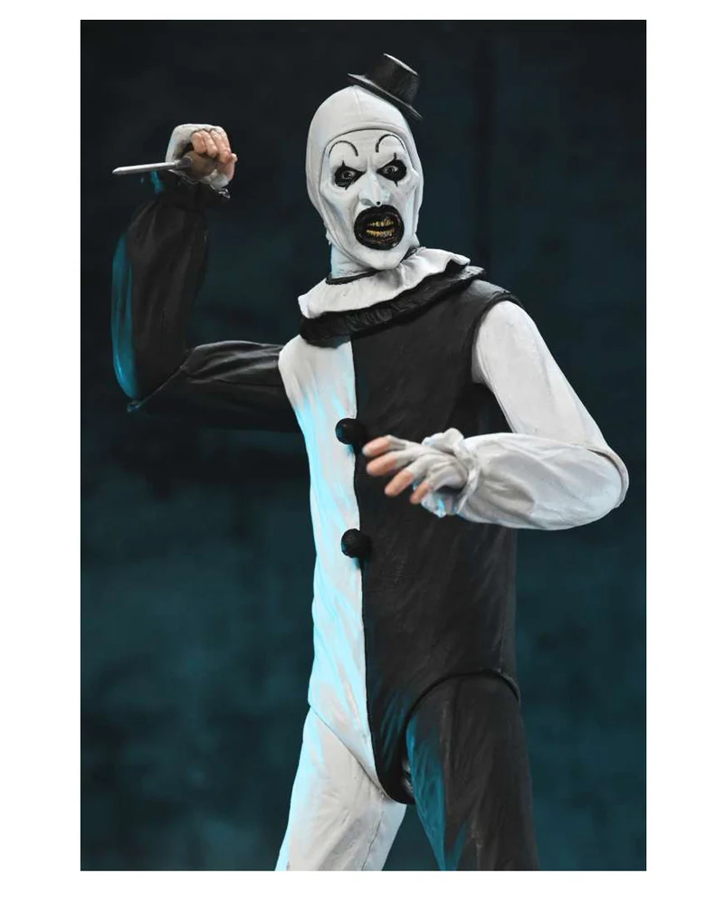Terrifier Art The Clown NECA Ultimate Actionfigur 18cm