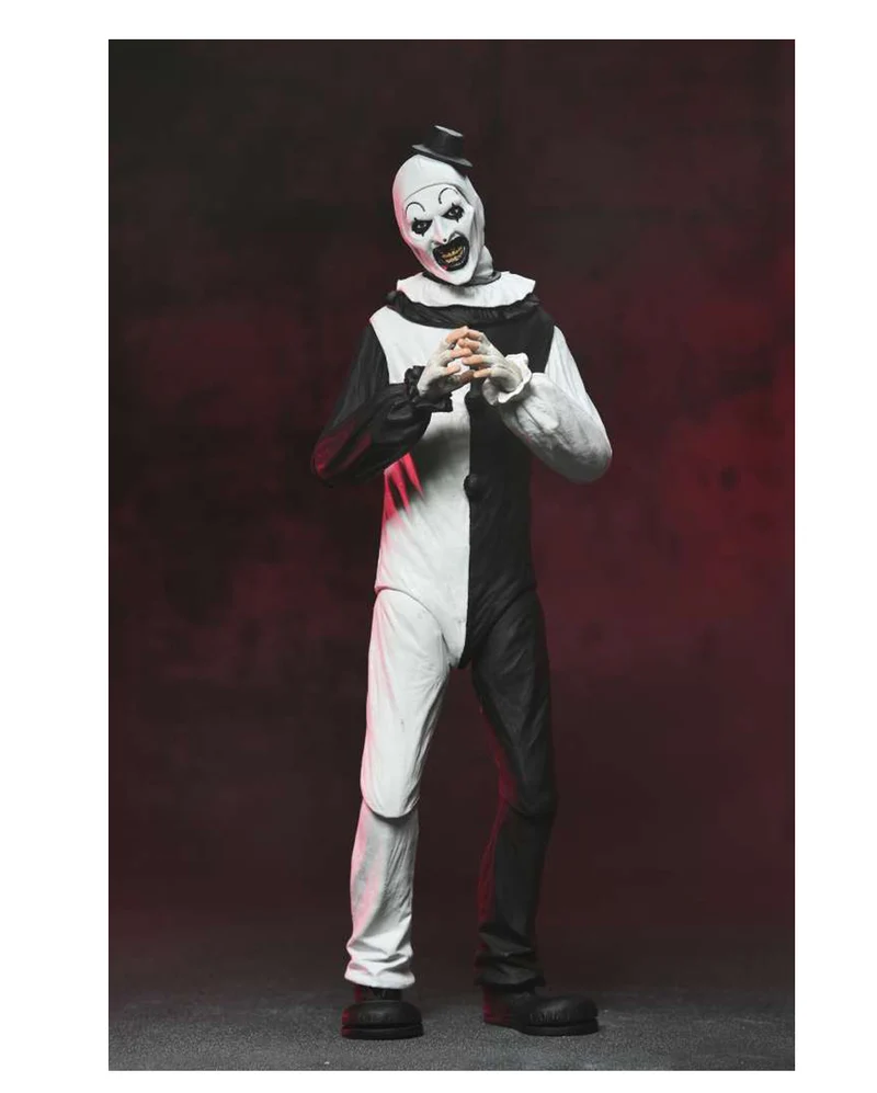 Terrifier Art The Clown NECA Ultimate Actionfigur 18cm