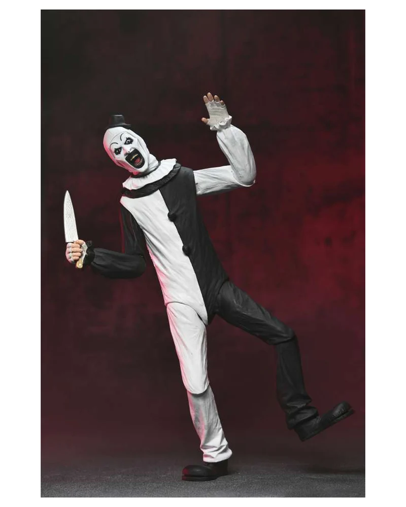 Terrifier Art The Clown NECA Ultimate Actionfigur 18cm