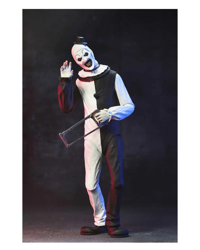 Terrifier Art The Clown NECA Ultimate Actionfigur 18cm