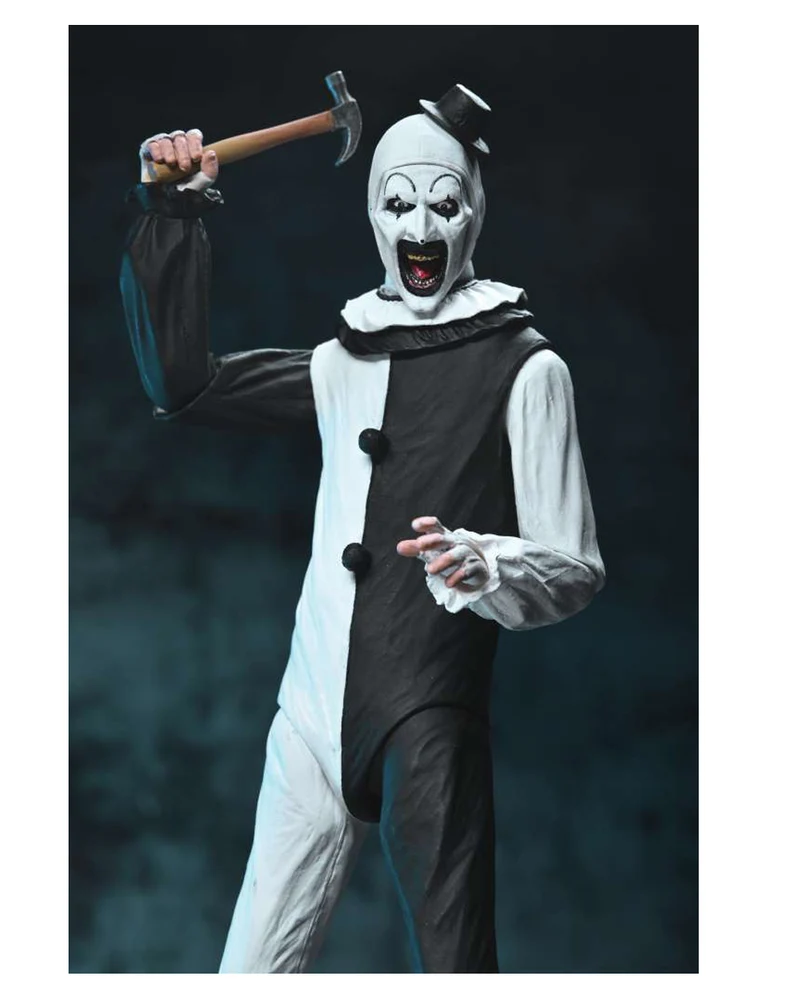 Terrifier Art The Clown NECA Ultimate Actionfigur 18cm