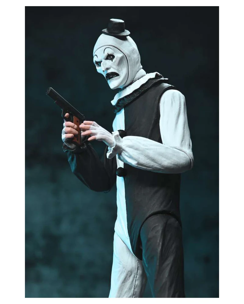 Terrifier Art The Clown NECA Ultimate Actionfigur 18cm