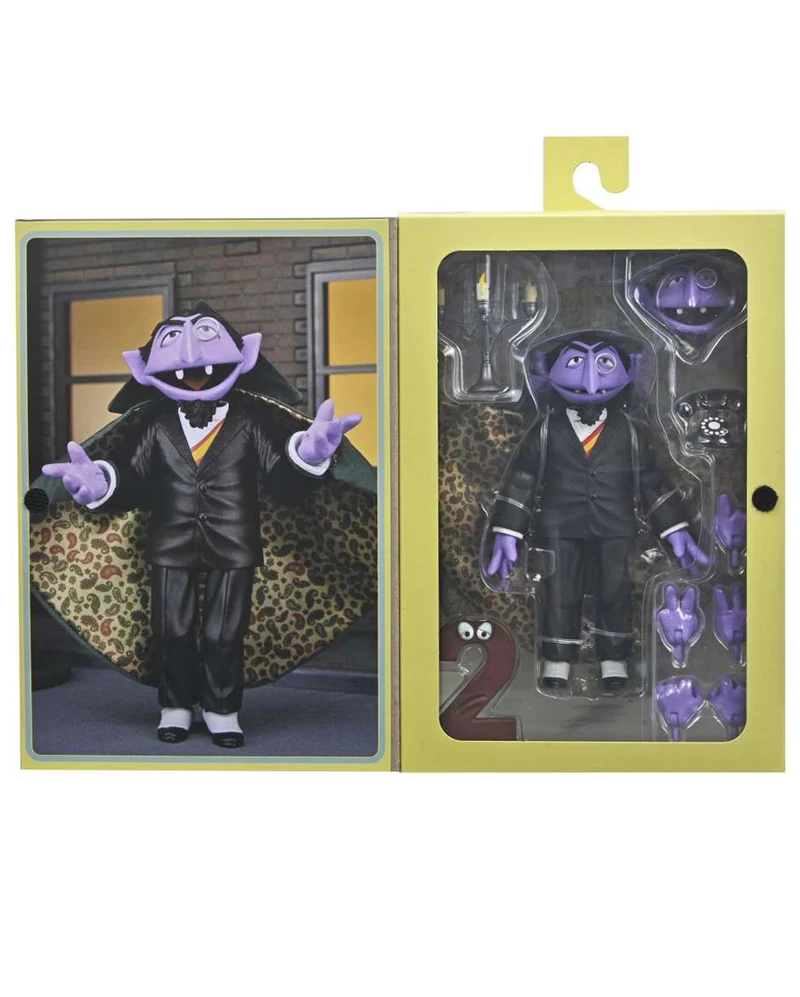 Sesamstraße Graf Zahl Ultimate Actionfigur 18cm