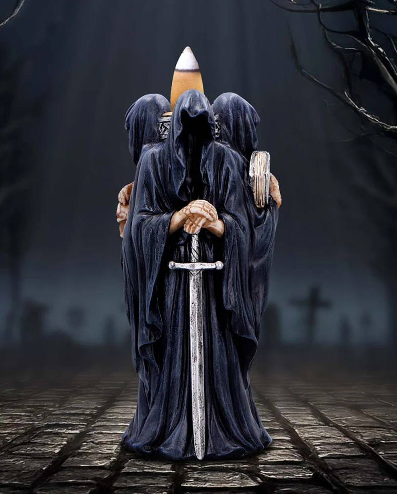 „The Endkeepers“ Gothic-Kerzenhalter 20cm