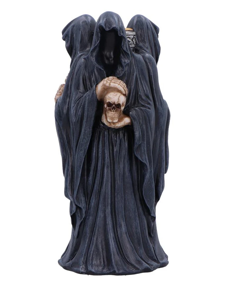 Gothic-Kerzenhalter „The Endkeepers“ 20cm
