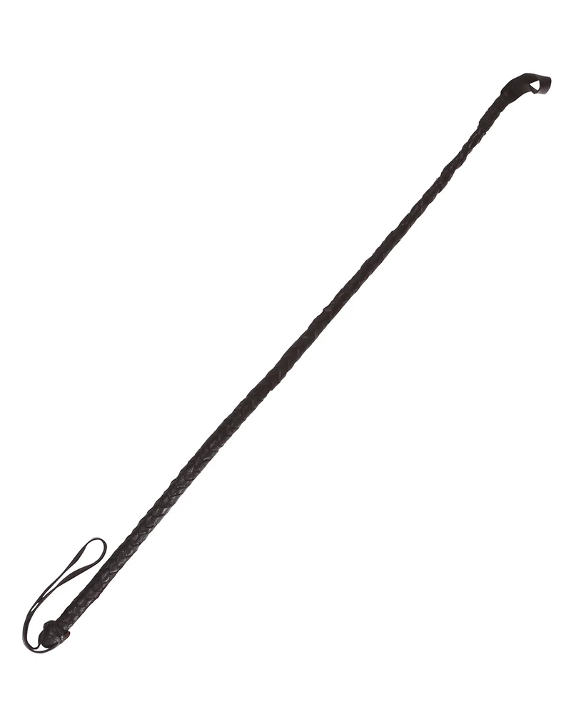 Schwarze Reitgerte 60cm