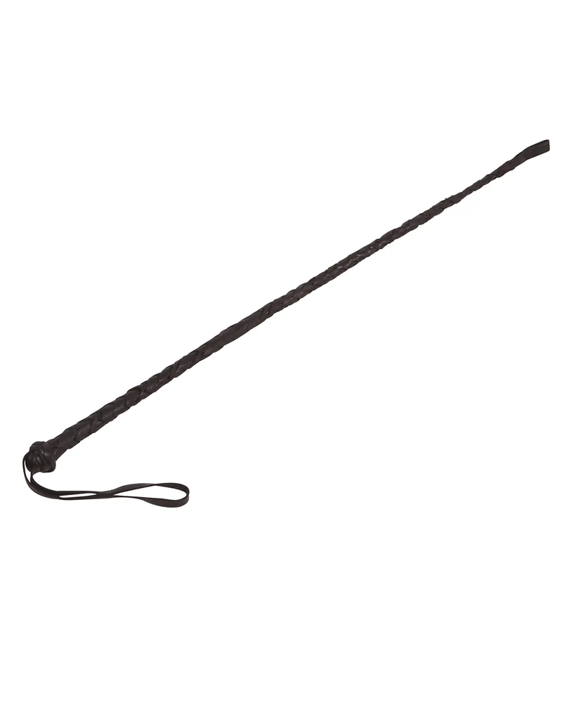 Schwarze Reitgerte 60cm